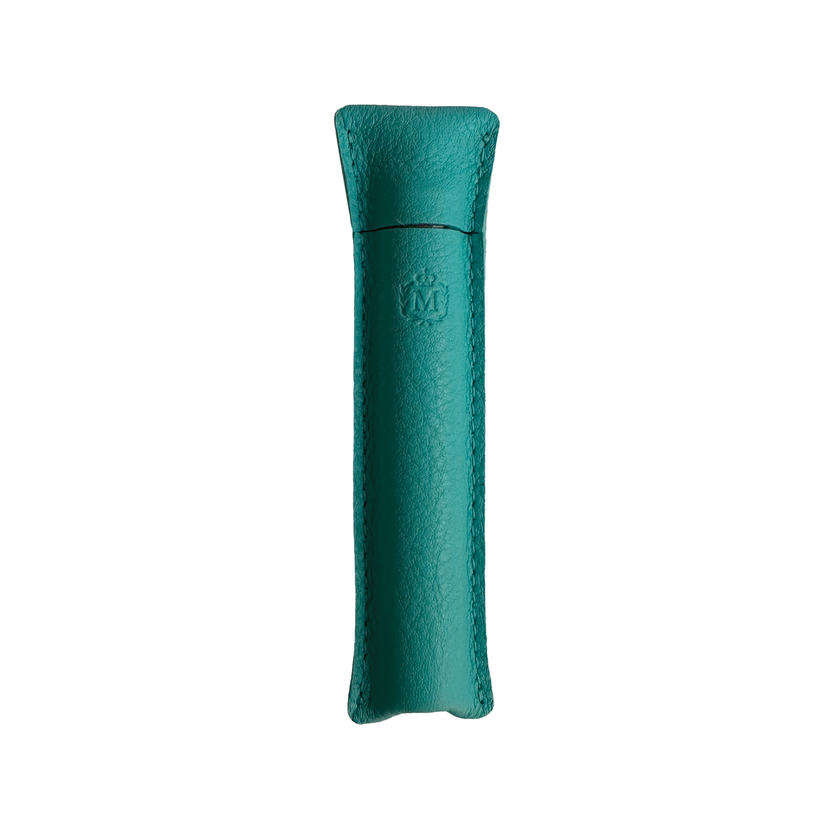 Étui Roll-on en cuir Turquoise Foncé