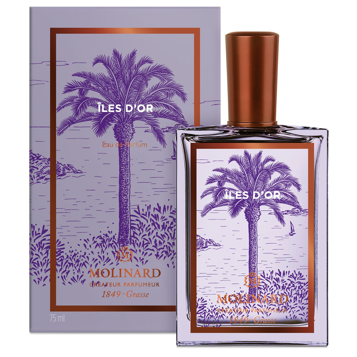 EAU DE PARFUM ILES D'OR 75ML